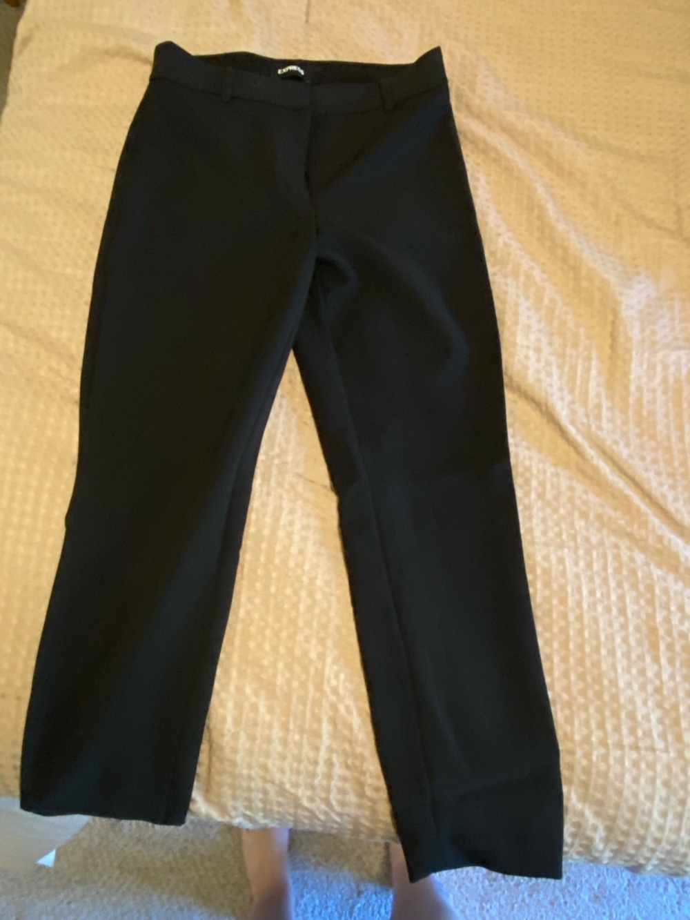 Express Black Stretch Ponte Pants